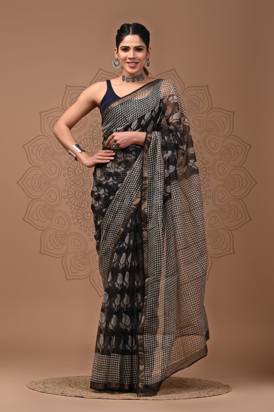 Kota doria saree