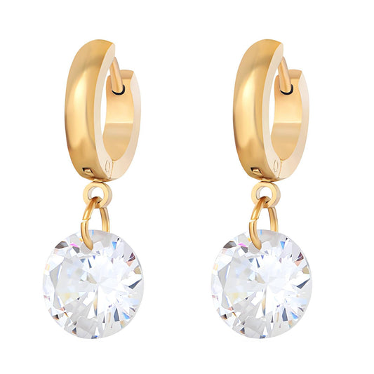 18K gold plated Stainless steel earrings