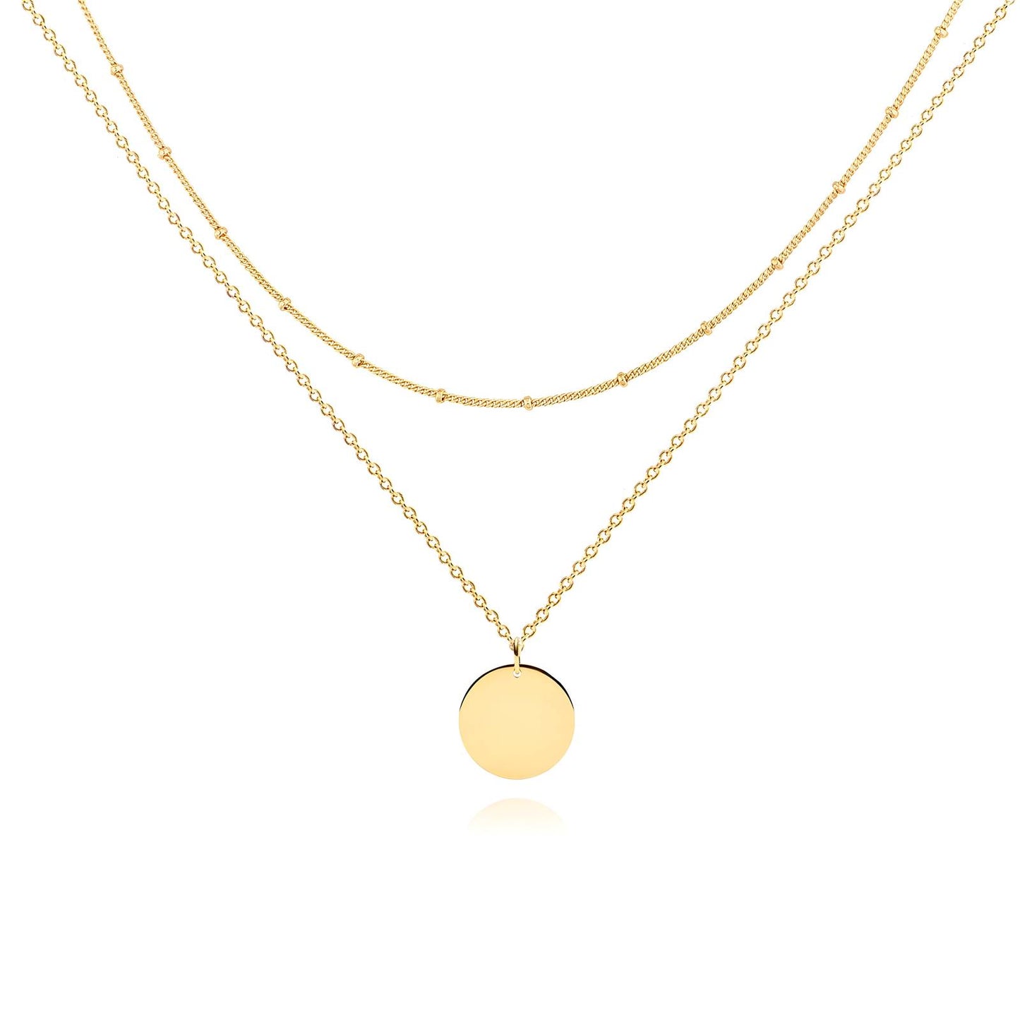 18K gold plated Stainless steel necklace