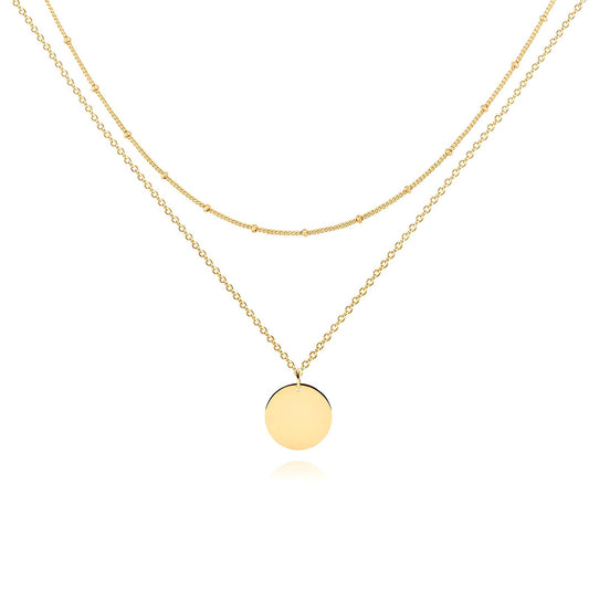 18K gold plated Stainless steel necklace