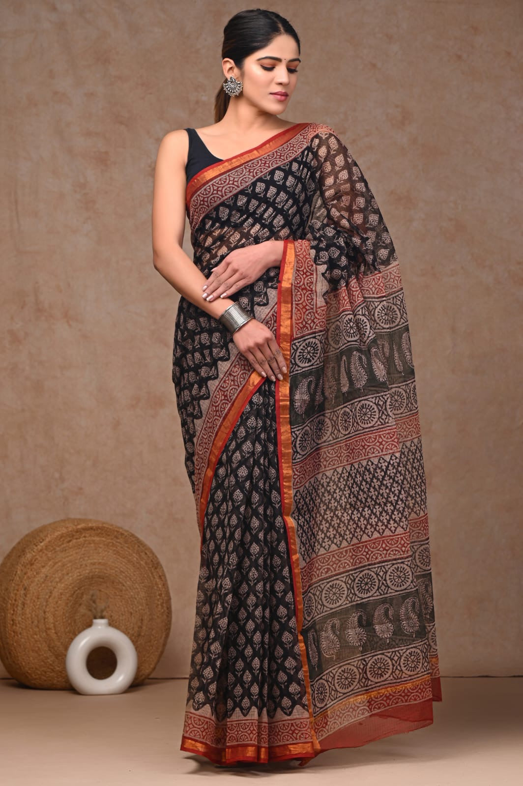 Kota doria saree