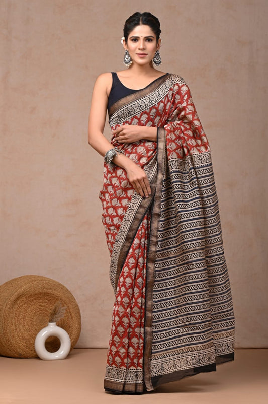 Maheswari Silk Cotton Saree